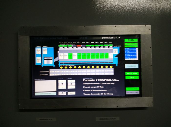 HMI Tunel de lavado.